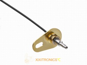 Bullet Shape Temperature Sensor with flange For Electronic Kettle,Milk Heater,water heater