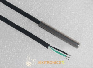 3 Wire PT100 RTD Temperature Sensors