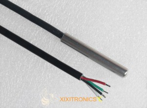 4 Wire PT100 RTD Temperature Sensors