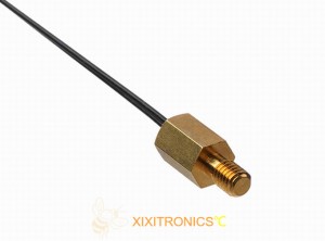 Fast response copper shell threaded sensor for home appliances such as kettles, coffee makers, water heaters,milk warmer