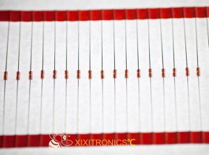 Axial Glass Encapsulated  NTC Thermistor MF58 series