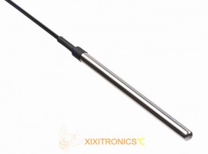 Moistureproof Straight Probe Temperature Sensor For Water Dispenser