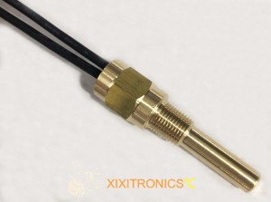 Brass Housing Temperature Sensor for engine temperature, engine oil temperature, and tank water temperature detection